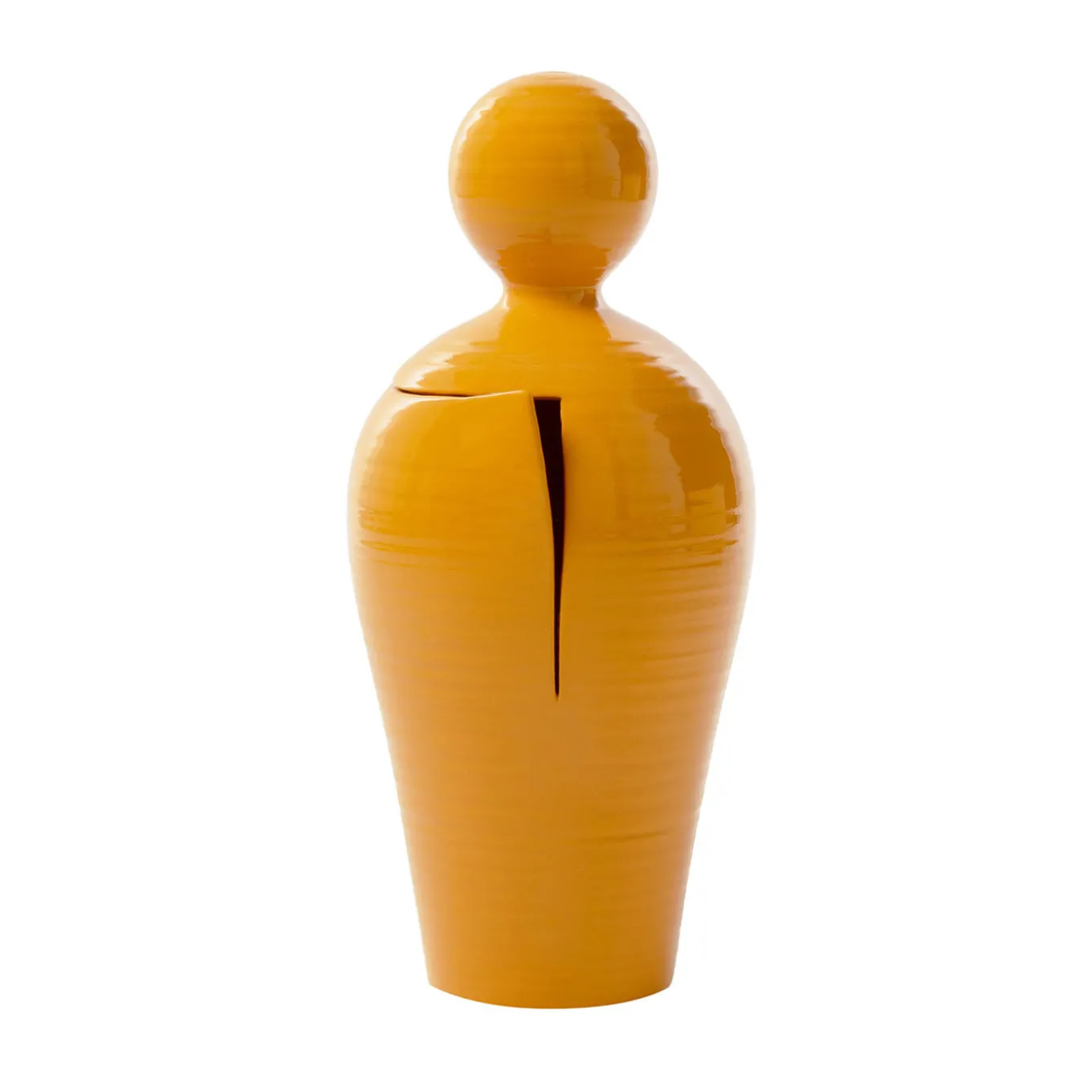 Scultura Do in Ceramica Senape