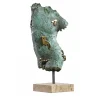 Scultura Dorso Maschile con Ingranaggi in bronzo