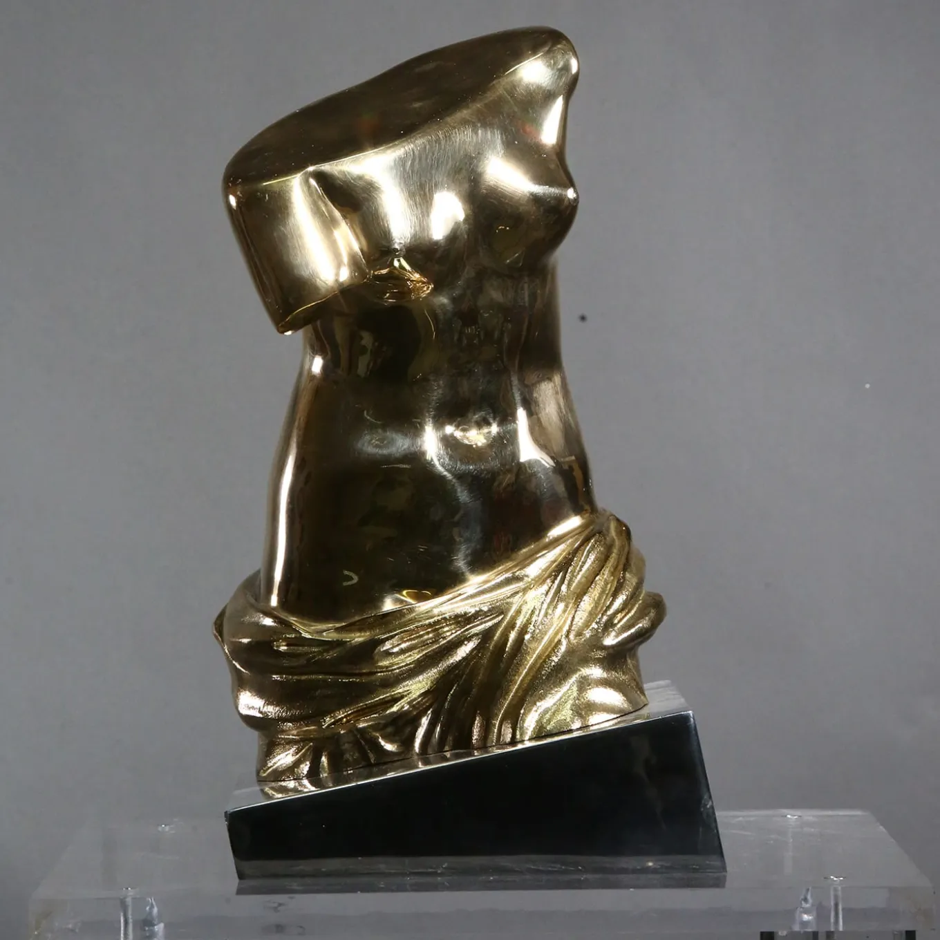 Scultura Dorso Venere di Milo in bronzo