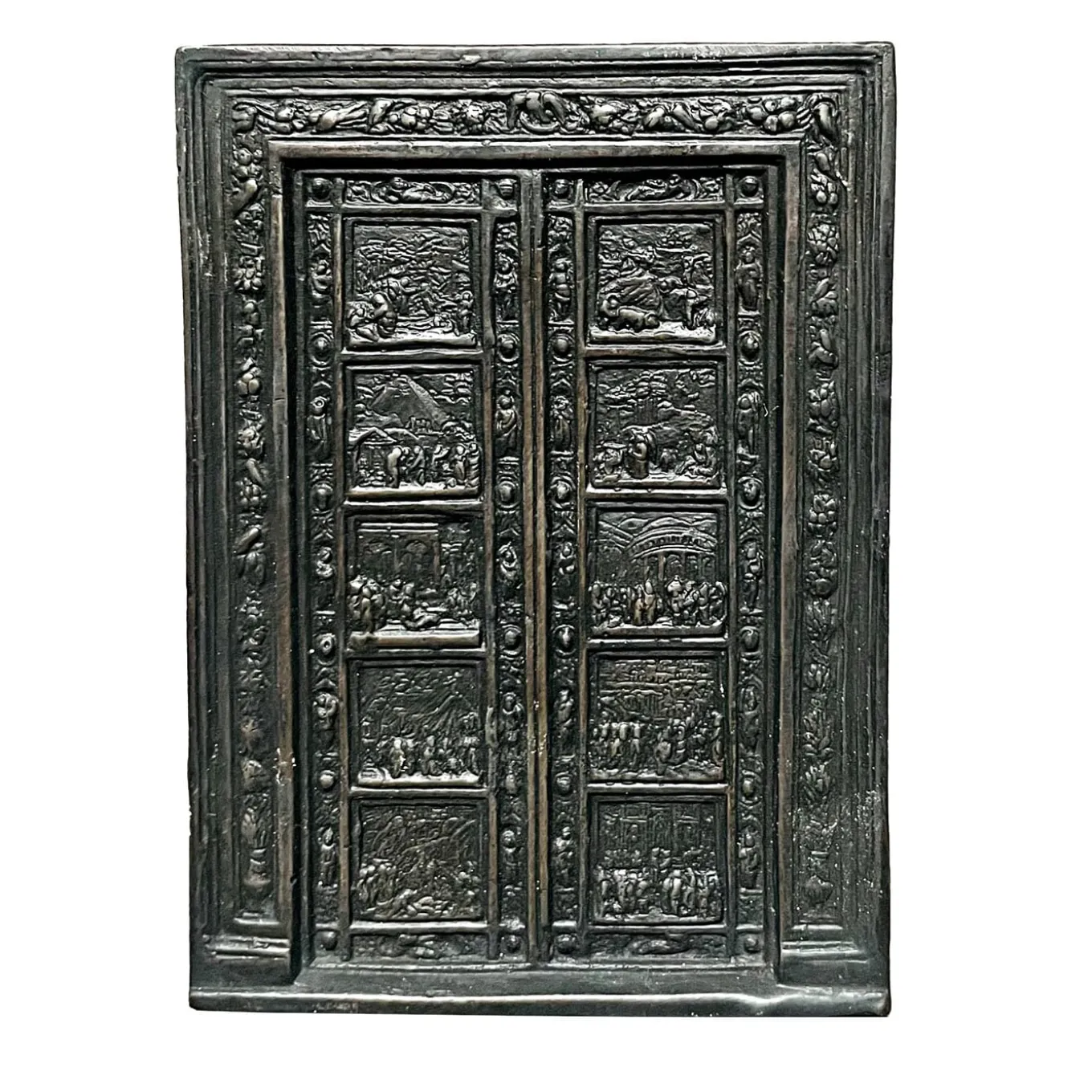 Scultura in bronzo Porta del Paradiso