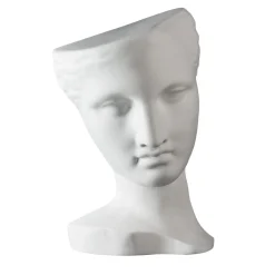 Scultura in ceramica bianca Psiche Capua