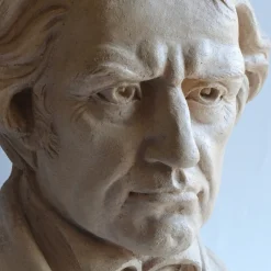 Scultura in ceramica di Beethoven