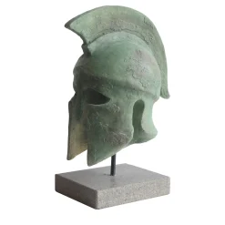 Scultura in ceramica Elmo Corinzio con base