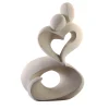 Scultura in pietra Il Sorriso del Cuore
