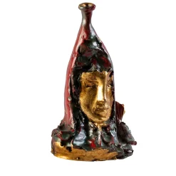 Scultura in policromia Libera L'Amore