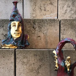 Scultura in policromia Libera L'Amore