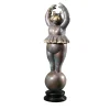 Scultura Ippo Ballerina in bronzo