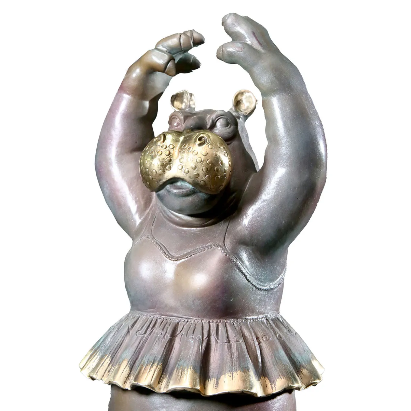 Scultura Ippo Ballerina in bronzo