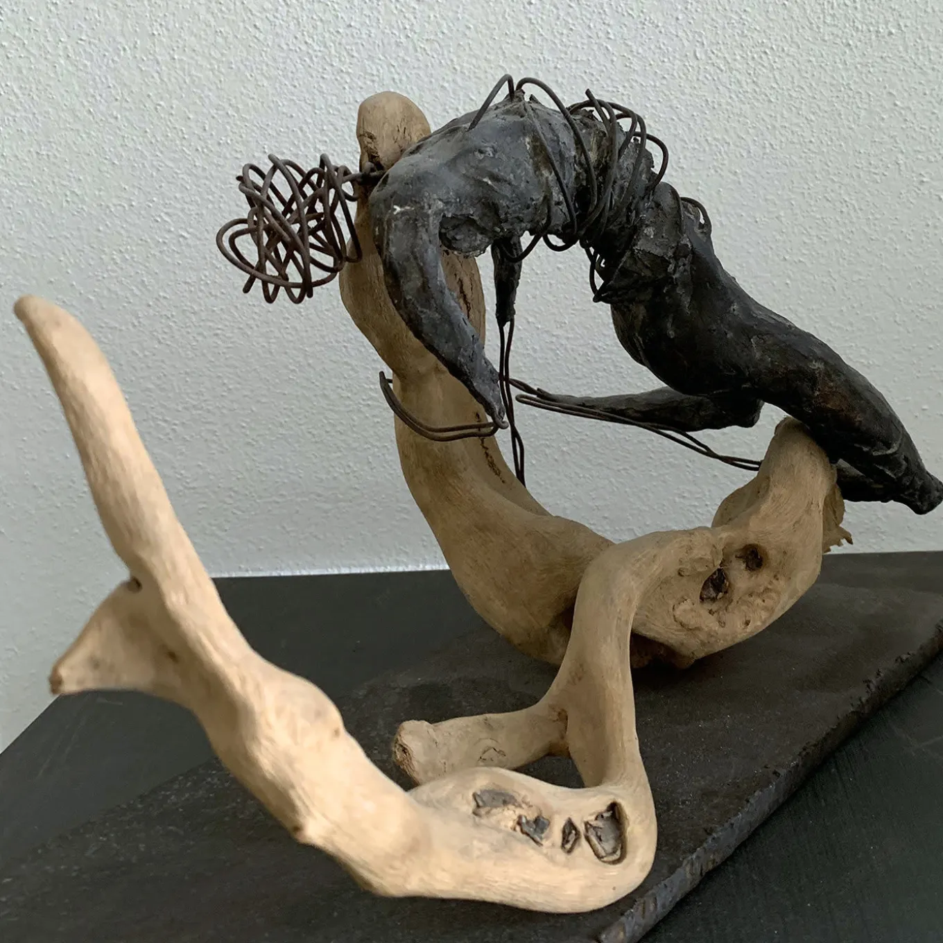 Scultura Maya in bronzo