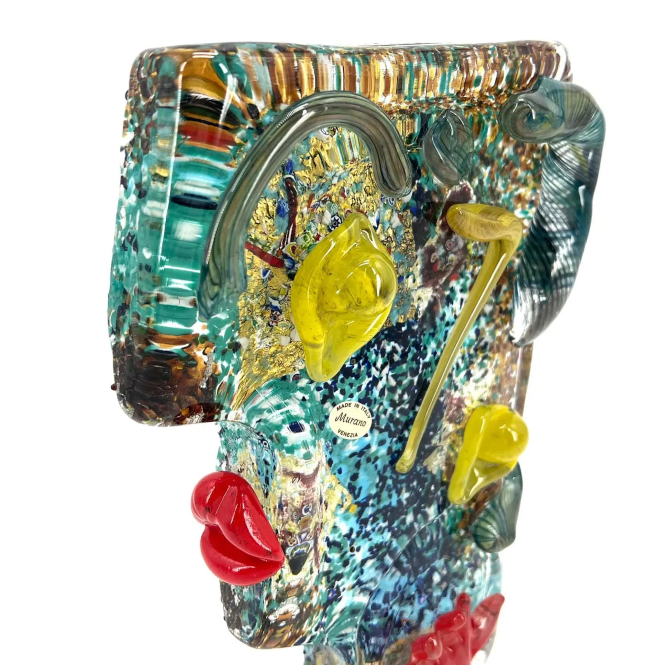 Scultura multicolore Picasso