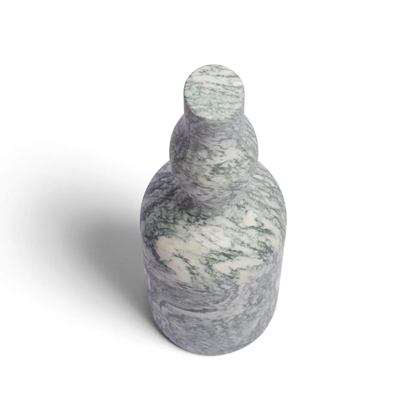 Scultura Omaggio a Morandi in marmo cipollino