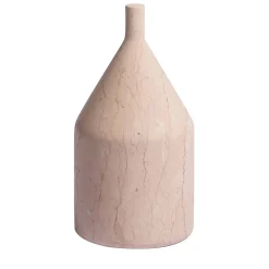 Scultura Omaggio a Morandi in marmo Rosa Perlino