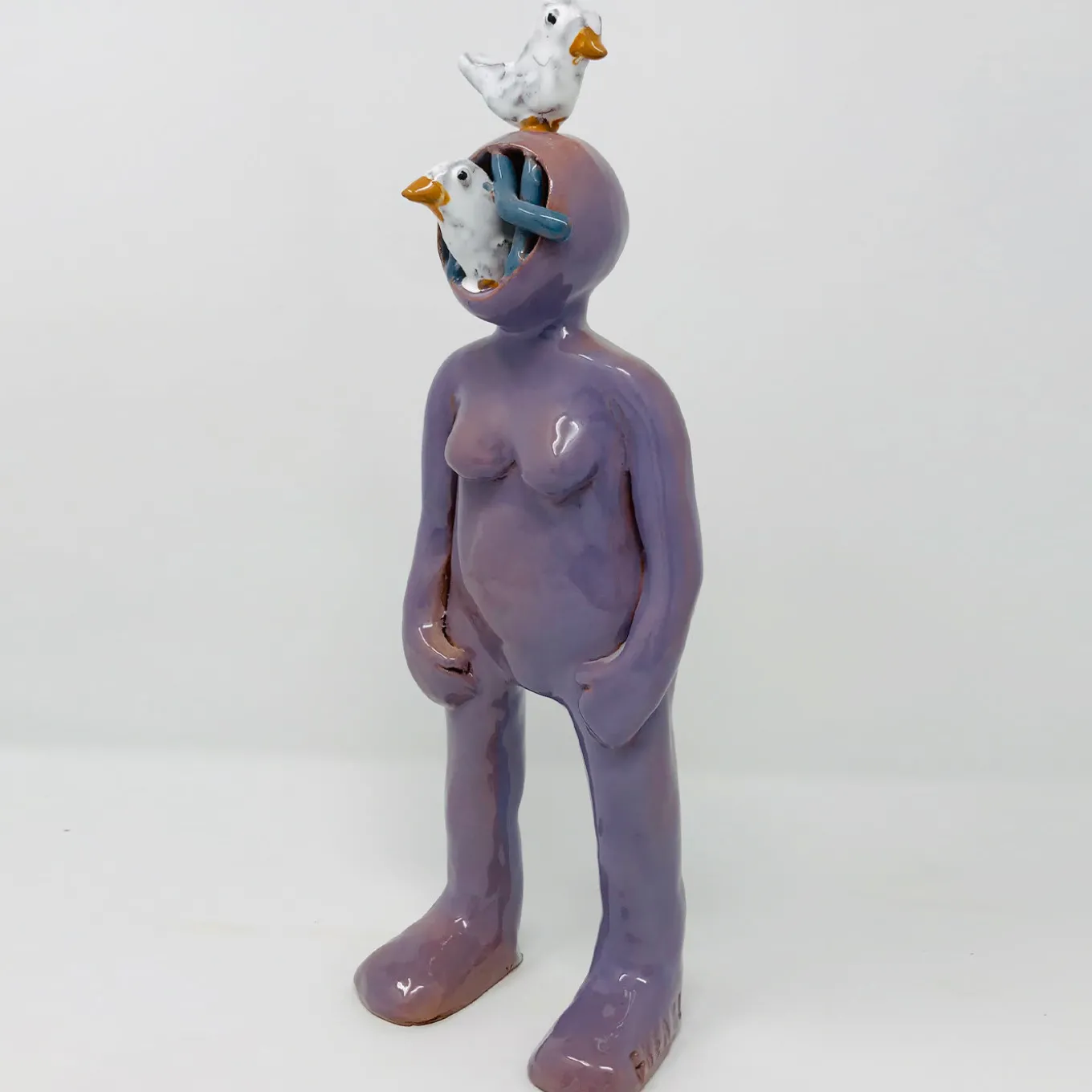 Scultura Palombaro lilla