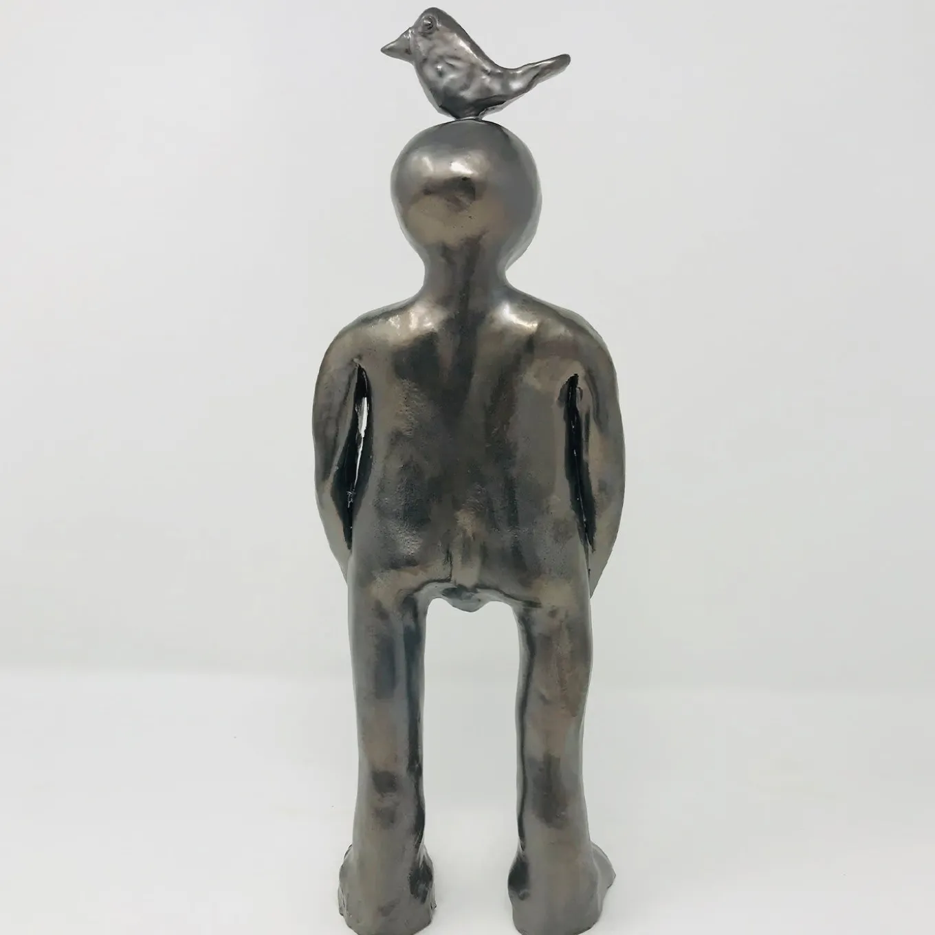 Scultura palombaro nero