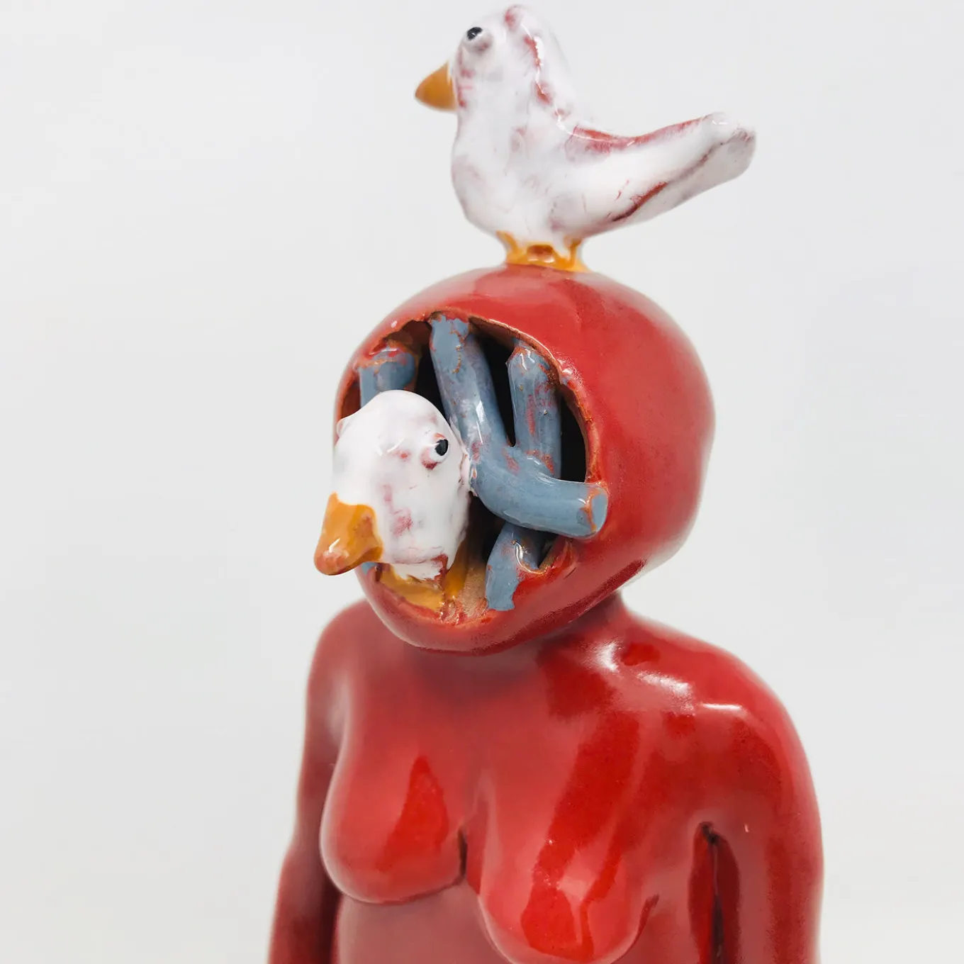 Scultura Palombaro rosso