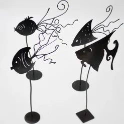 Scultura Pesce Luna