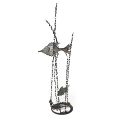 Scultura Pesci In Mare