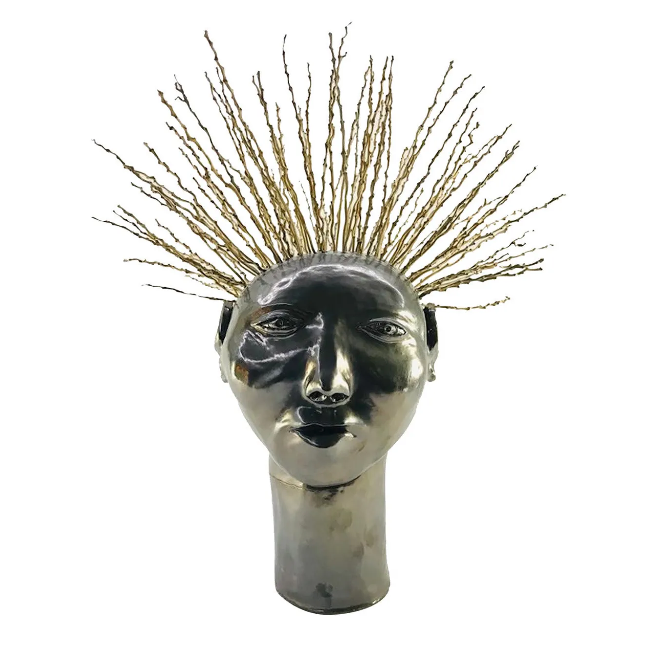 Scultura Testa riccia