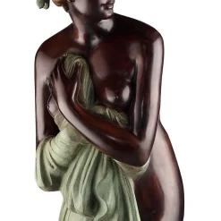 Scultura Venere Al Bagno in bronzo