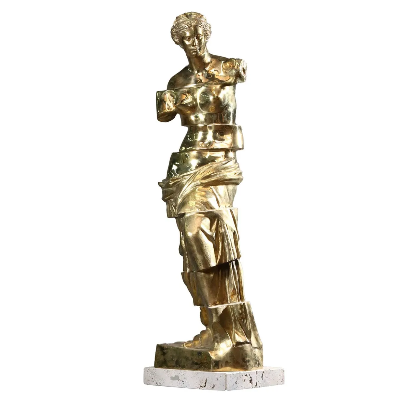 Scultura Venere di Milo A Segmenti in bronzo