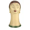 Scultura viola Nuotatrice