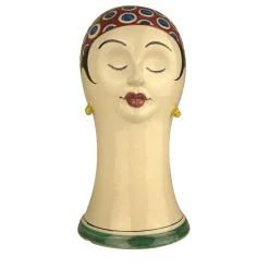 Scultura viola Nuotatrice