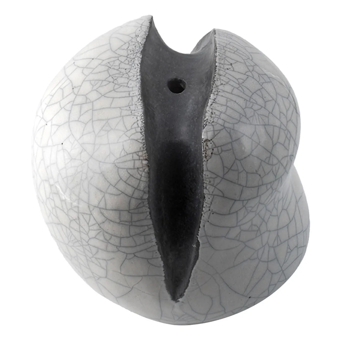 Scultura/vaso Sguardo Alla Luna Ceramica di Nino Basso