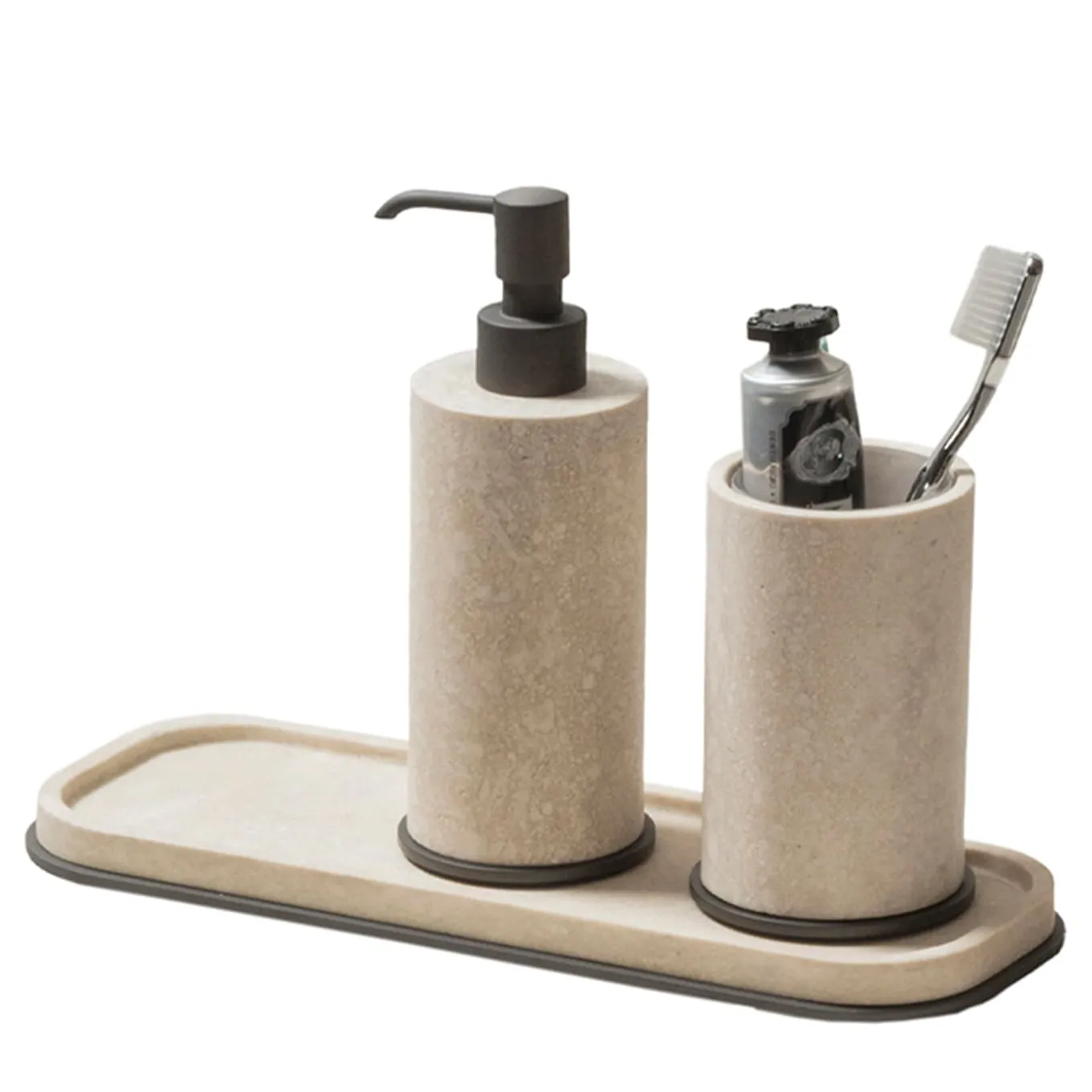 Set da bagno in marmo Positano