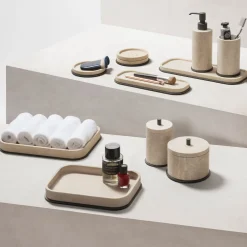 Set da bagno in marmo Positano
