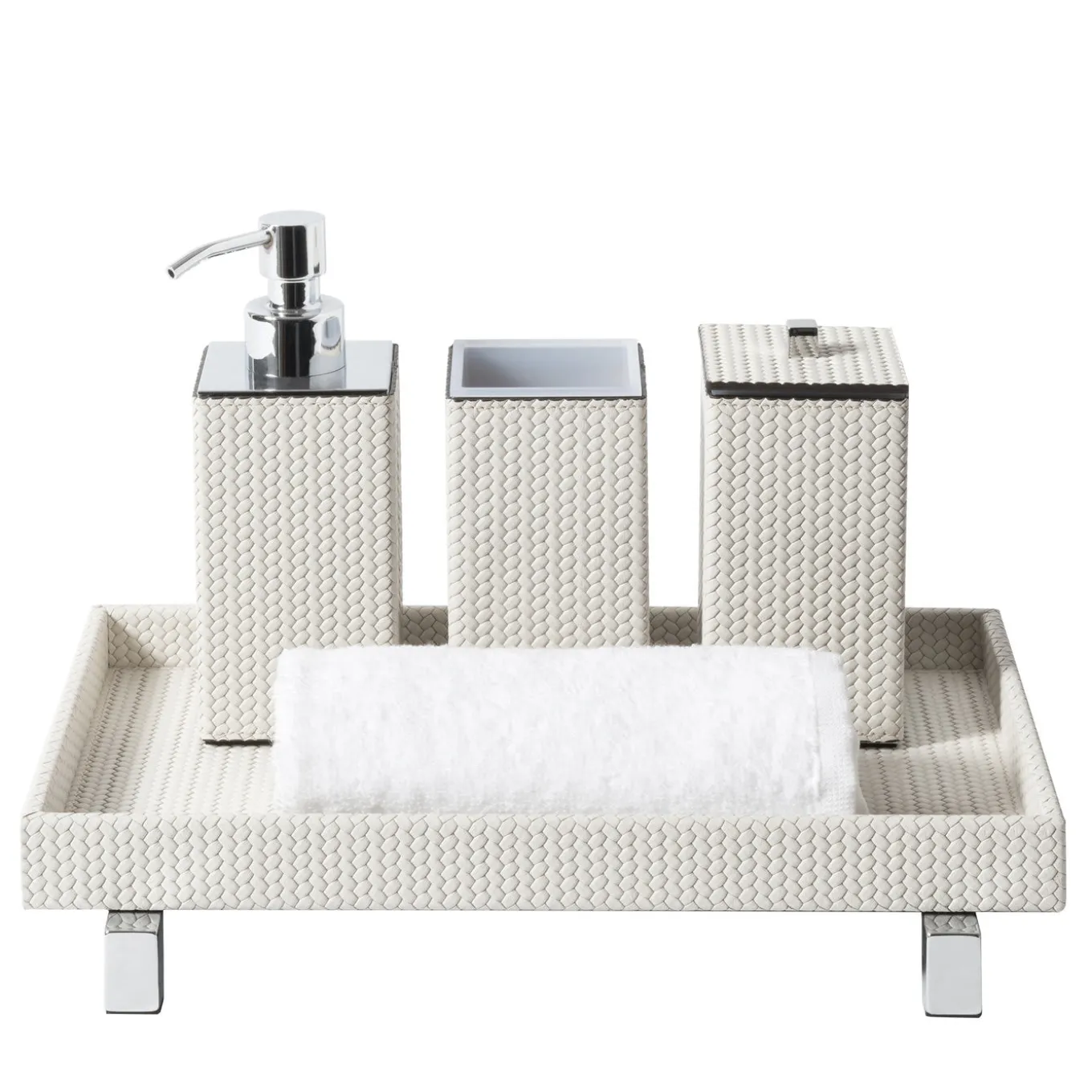 Set da bagno quadrato Poseidon