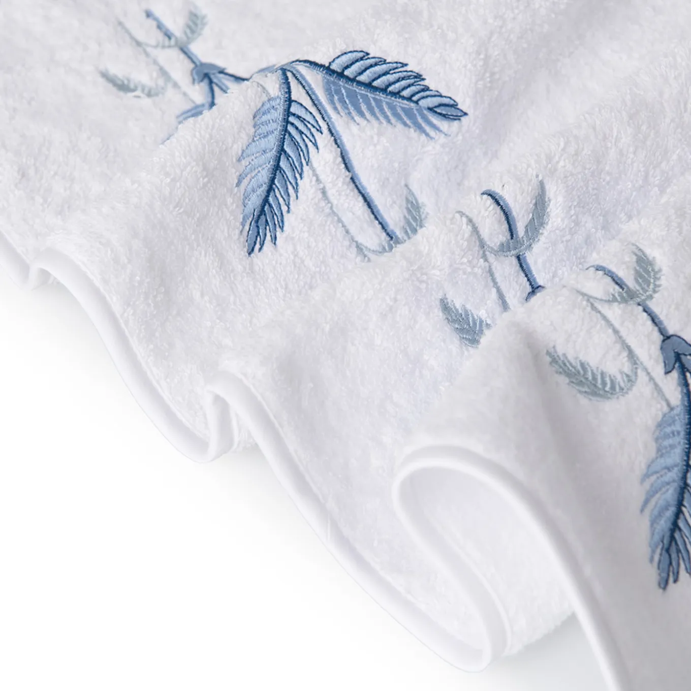 Set di 3 asciugamani da bagno Plumes
