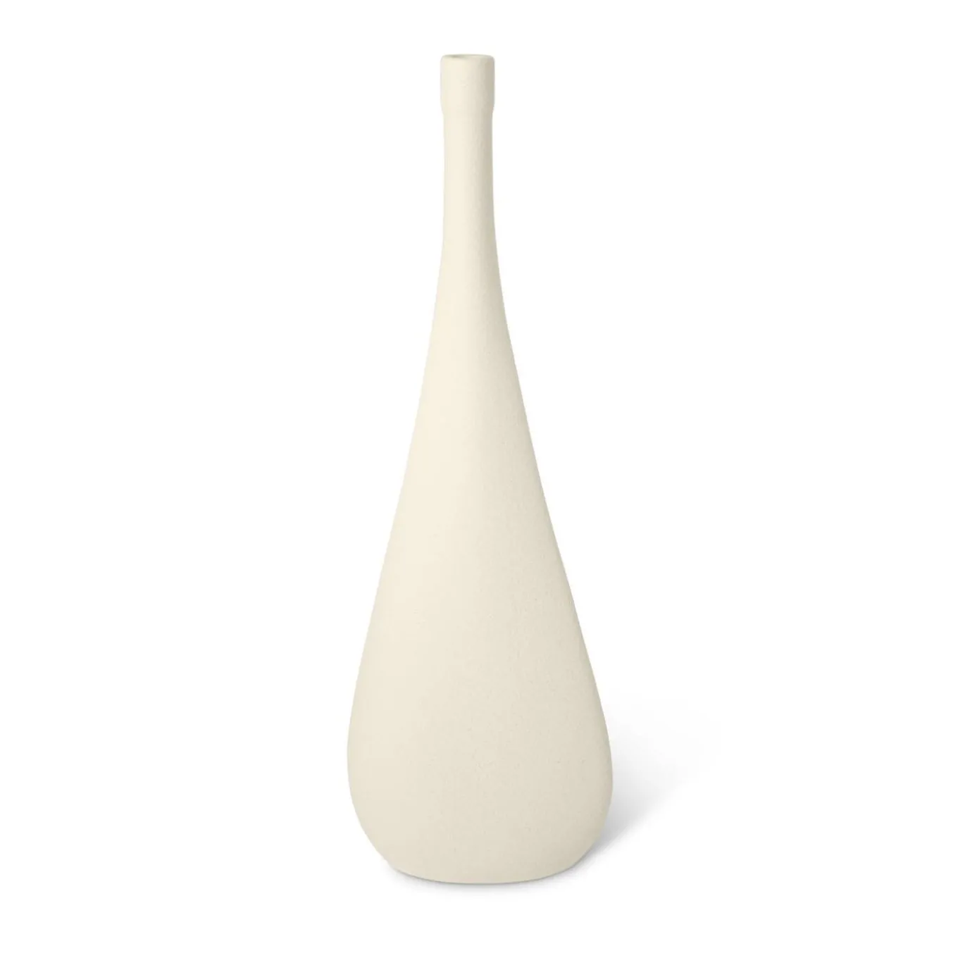 Set di 3 bottiglie decorative a goccia Kaolin