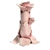 Set di 2 candelabri rosa a forma di rosa