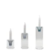 Set di 3 candelabri Tharros blu