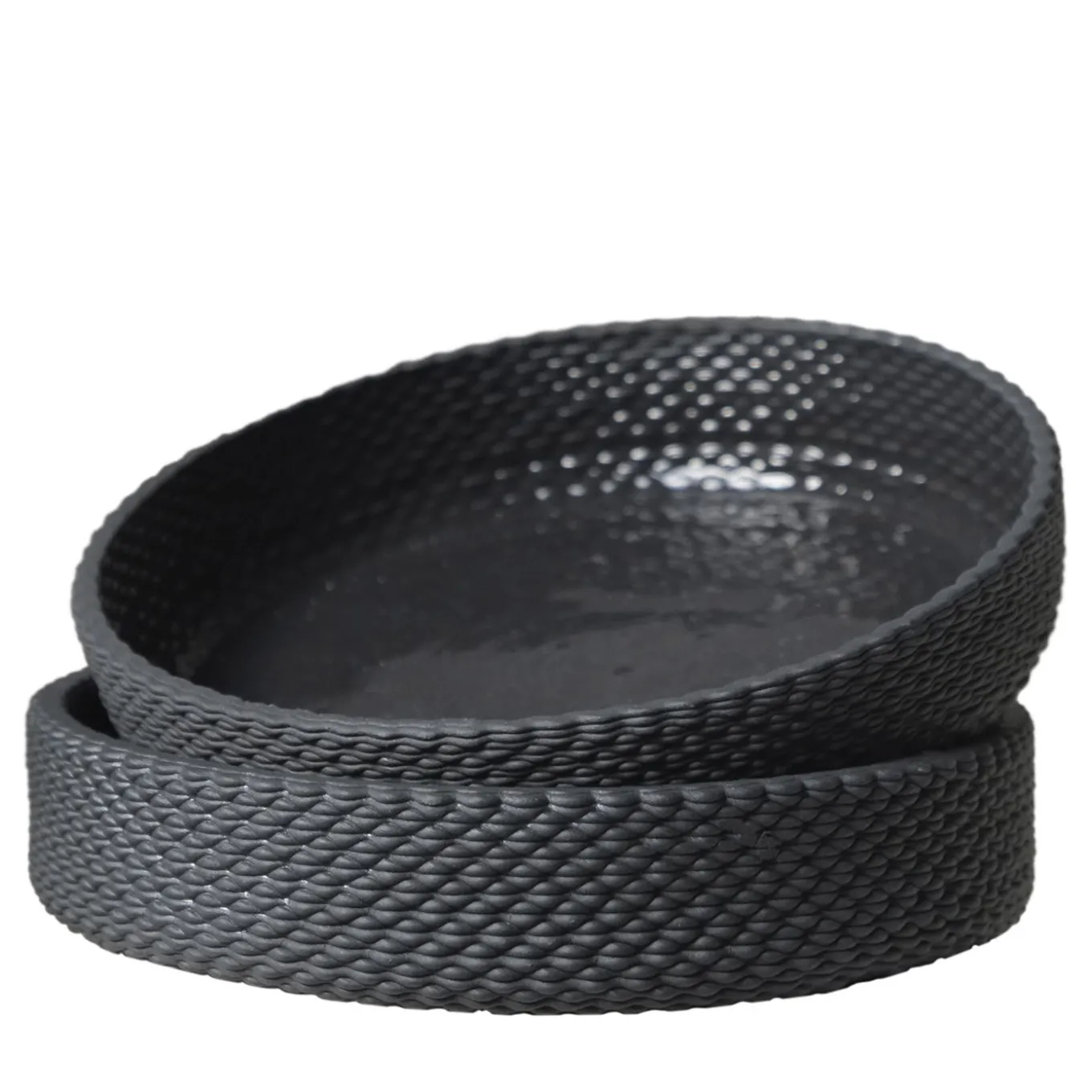 Set di 4 ciotole nere piccole Ricotta