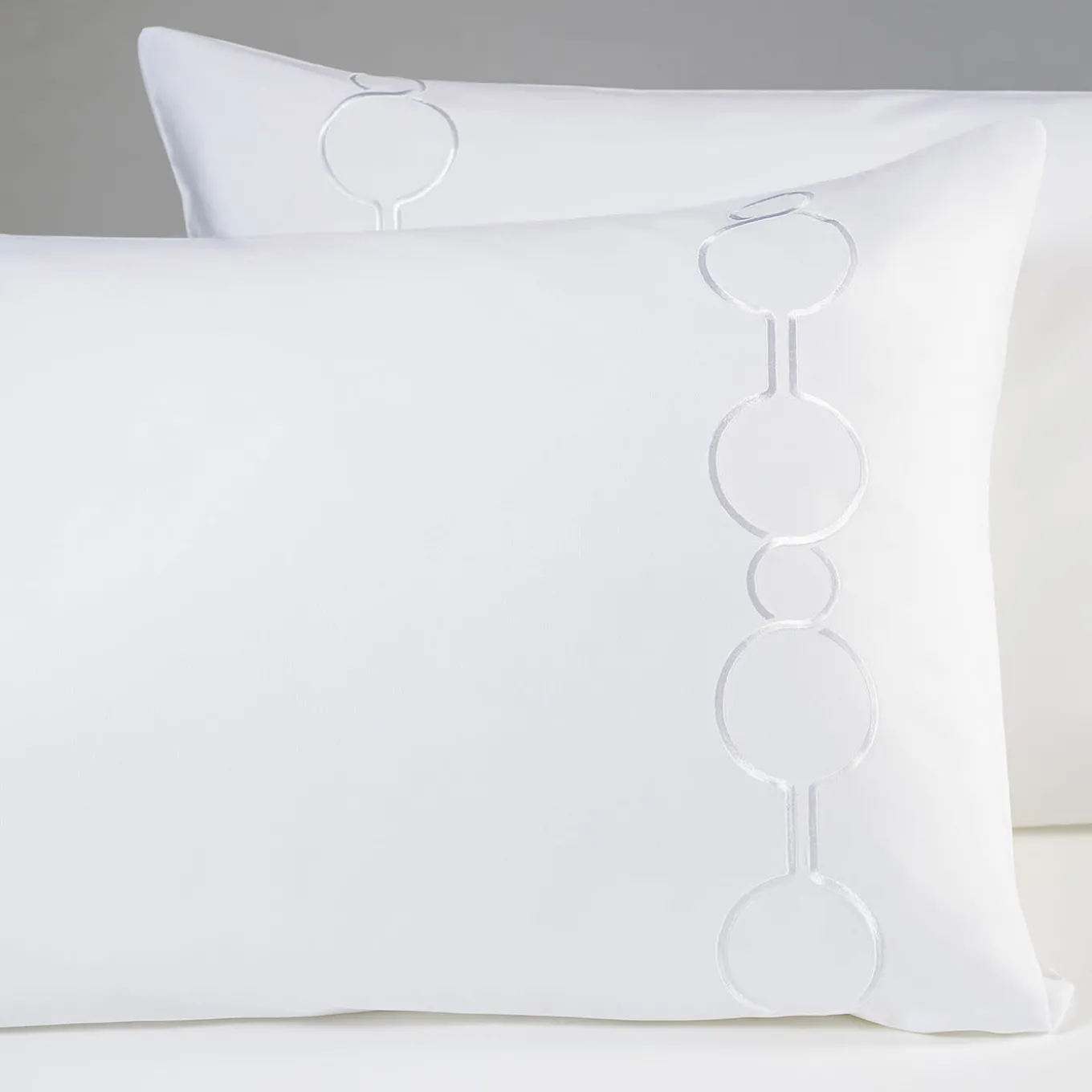 Set di 2 federe bianche Shangri-La
