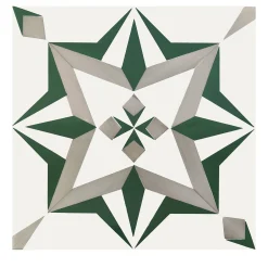 Set di 4 piastrelle Bauhaus 50 Type 23
