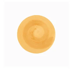 Set di 25 piastrelle Dot 8 Puntini Collection Yellow di Alessandro Mendini