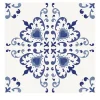 Set di 25 piastrelle MAVI Blu Tipo Isola Azzurra