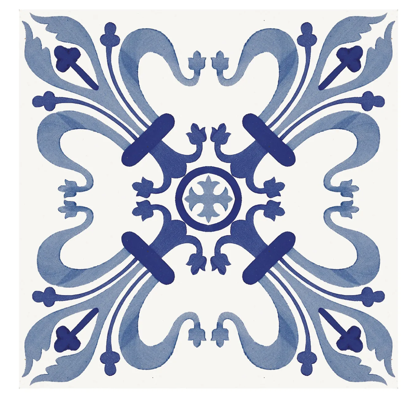 Set di 25 piastrelle MAVI Blu Tipo Mare