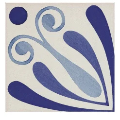 Set di 25 piastrelle MAVI Blu Tipo Caletta