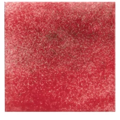 Set di 64 piastrelle quadrate rosse per esterni