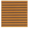 Set di 44 piastrelle Solchi Tattile Lines Arancione