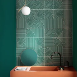 Set di 25 piastrelle Solchi ad angolo L