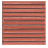 Set di 44 piastrelle Solchi Tattile Lines Ruggine