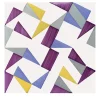 Set Di 25 Piastrelle Tartan Viola Tipo 2