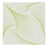 Set di 25 piastrelle verdi CeramicOp 4040