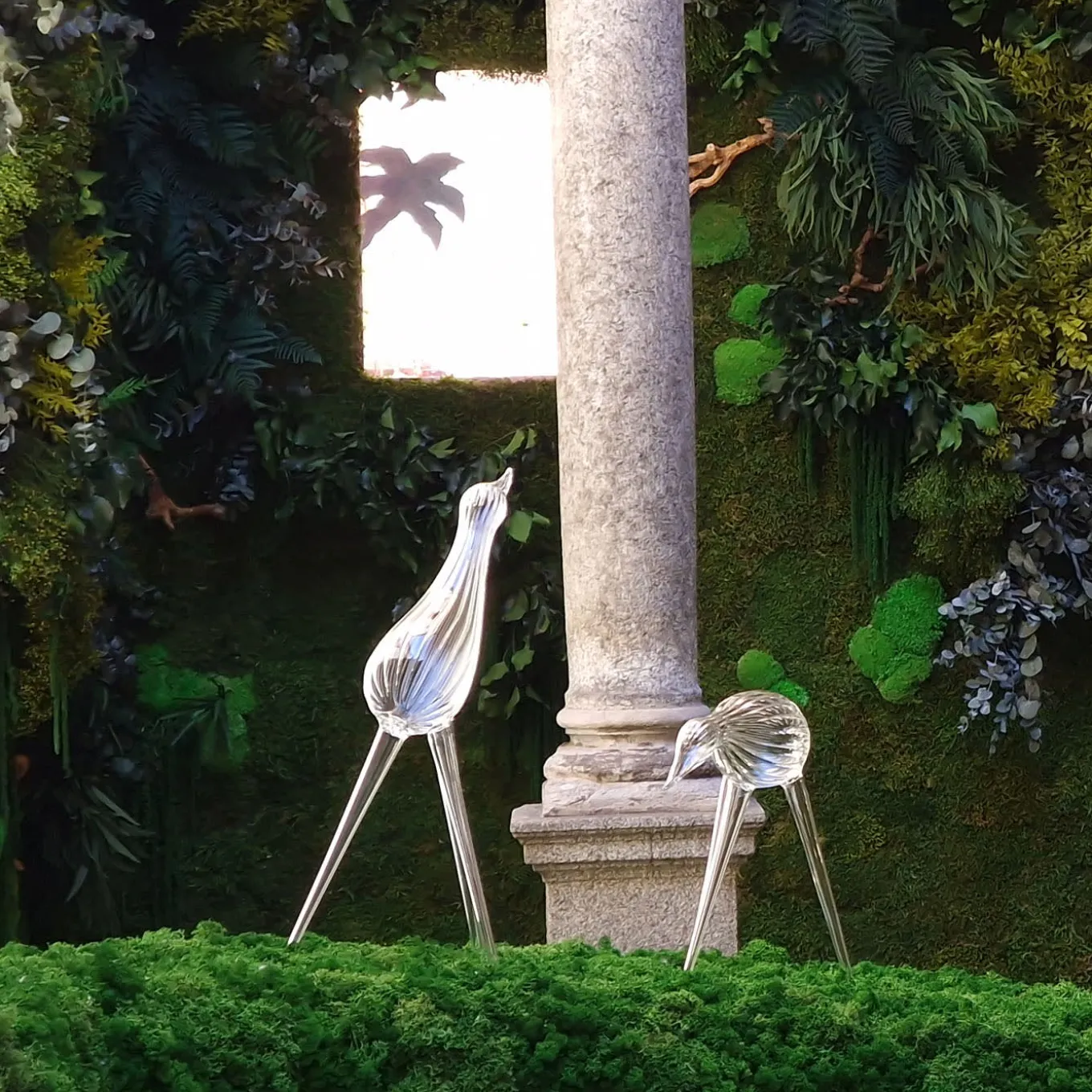 Set di 2 sculture DoDo