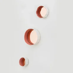 Set di 3 specchi Ninfea 12 Rosa