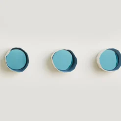 Set di 3 specchi Ninfea 12 Verdi